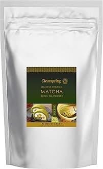Clearspring Organic Japanese Matcha Green Tea Powder | Premium Grade | 1KG | Shade Grown in Uji, Kyoto | Vegan | Kosher | Soil Association Certified