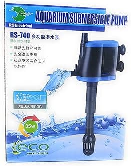 RS Electrical RS-740 Aquarium Submersible Pump | 35W, 2500L/H Power Head | Multipurpose Filtration, Circulation & Oxygenation | For Aquarium Fish tank (LARGE)