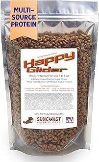 Happy Glider 1 lb 8 oz Bag of Nutrient Dense Premium Sugar Glider Food. Honey 'N Nectar