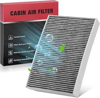 BDFHYK CF12155 Cabin Air Filter with Activated Carbon Compatible with Volvo 2019-2023 S60/V60/XC60, 2017-2023 S90, 2017-2022 V60 Cross Country, 2018-2021 V90, 2017-2021 V90 Cross Country, 16-23 XC90