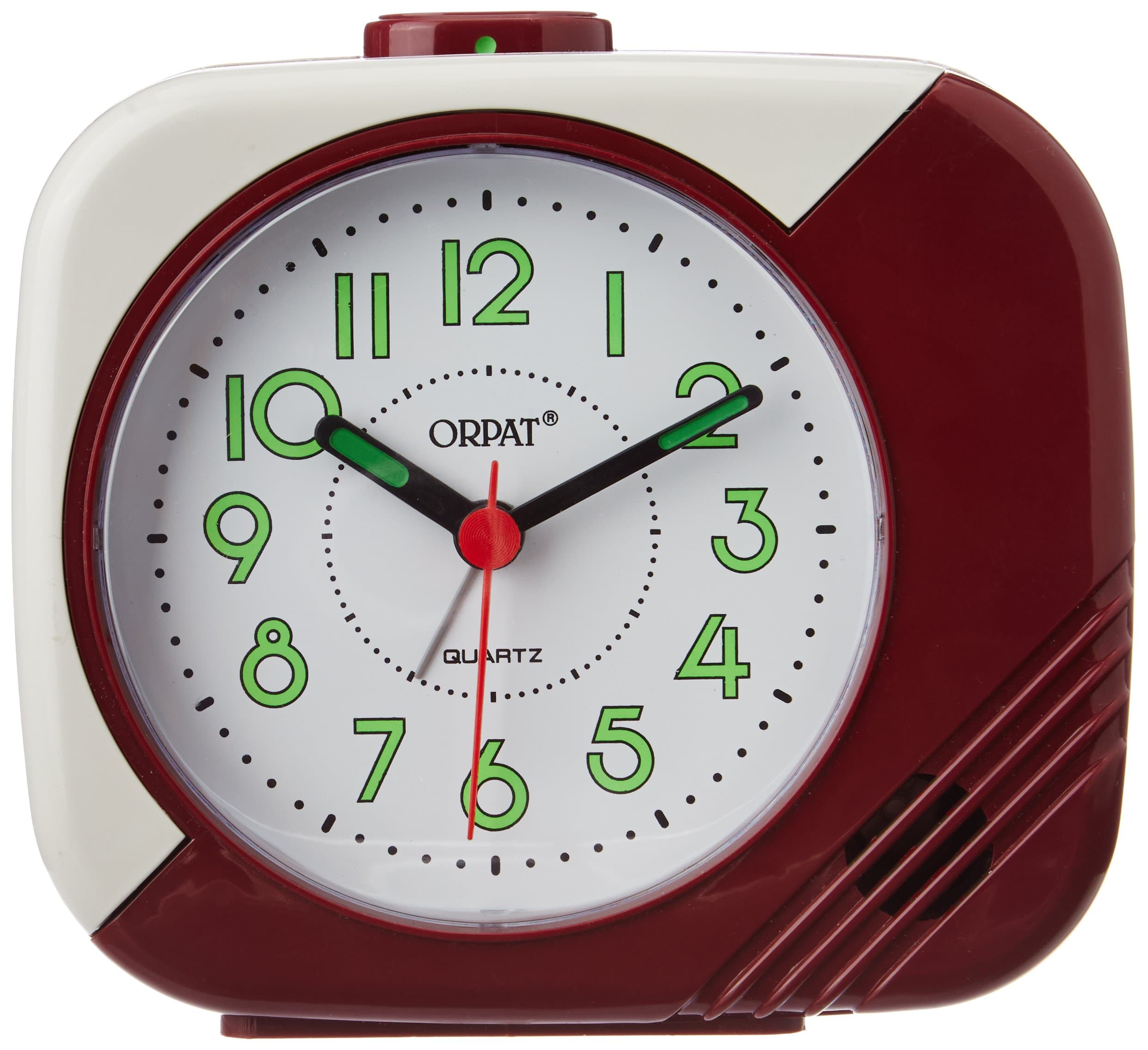 Orpat Beep Alarm Clock (Maroon, TBB-207)