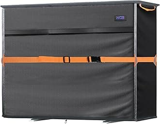 Mini Split Cover for Outside Units,600D Waterproof Air Conditioner Mini Split Cover,AC Protector for 24000-36000 BTU, Fits up to 38"L x 17"W x 32"H.