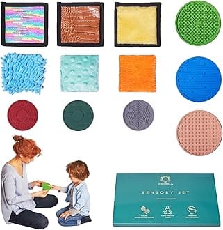 ODOXIA Sensory Mats & Toys for Kids | Multi-Sensory Exploration | Wall Panel & Bean Bags | Autistic Child-Friendly