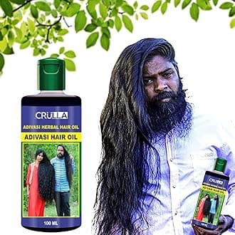 Adivasi hair oil original, Adivasi tel, Adivasi herbal hair oil for hair growth, Hair Fall Control, For women and men,100 ml Pack Of 1