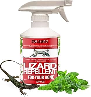 Colton's Naturals Lizard Repellent 32 OZ Spray 100% Gecko Reptile Deterrent Outdoor or Indoor
