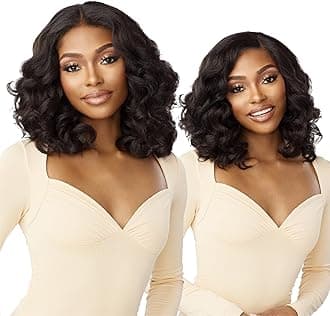 Sensationnel What Lace 13X6 Wigs - Samira Lacefrontal Hand Tied Glueless Synthetic With Natural Density Preplucked Hairline (BALAYAGECHOCOLATE)