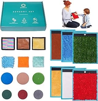 ODOXIA Sensory Mats for Autistic Children | Tiles for Kids | Mats, Discs & Bean Bags | Wall Panel | Multi-Sensory Exploration | Toys | Room Equipment | Tactile Play