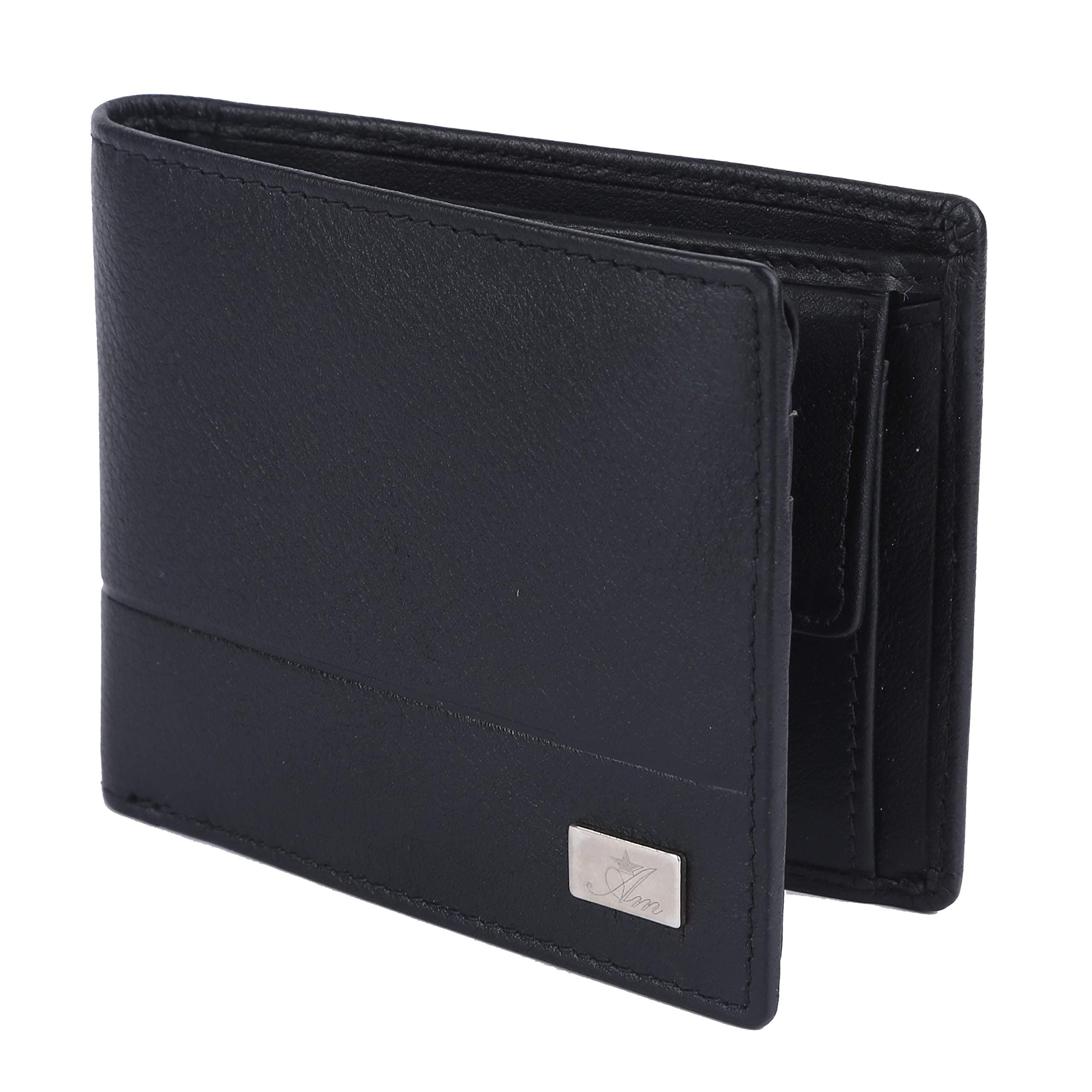 Am leatherBlack Men's Wallet