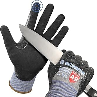 Schwer reinforced ANSI A9 Highest Level Cut Resistant Gloves