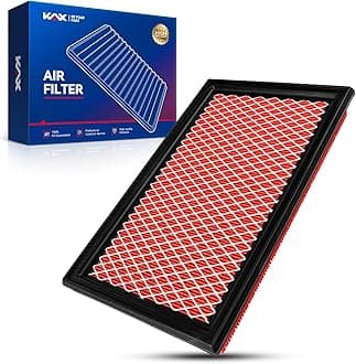 KAX Premium Engine Air Filter, GAF025 (CA4309) Replacement for Murano, Maxima, Pathfinder, QX60, G35 FX35, Altima, Impreza, Filter with Longer Life, Protect and Improve Engine Performance