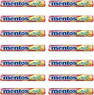 Mentos Fruit Roll, 14 X 29 Gram