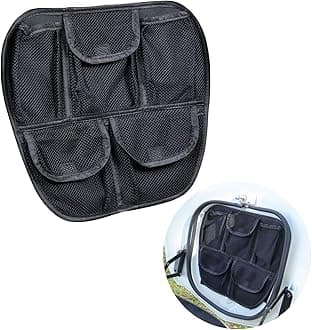 For can-am spyder Front Trunk Organizer,Front Trunk Lid Organizer Fit for Can Am Spyder F3 F3S F3T F3LT 2015 2016 2017 2018 2019-2024 Removable 5 Mesh Pocket Luggage Storage Bag Black
