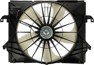 Dorman Engine Cooling Fan Assembly, 35.5" L x 35.5" W x 25" H, 150W, 12V, Compatible with Radiator, Automotive Engine Cooling Fans