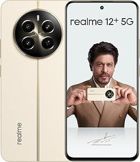 realme 12+ 5G (Navigator Beige 8GB RAM, 256GB ROM)| 120Hz Ultra-smooth AMOLED Display | 5000mAh Battery | IP54 Dust & water Resistance | 12 Months Warranty - Middle East Version