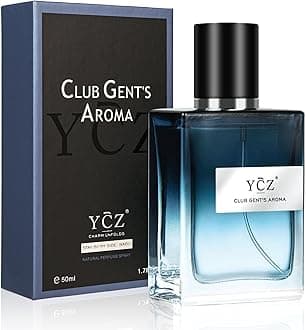 CLUB GENT'S AROMA Perfume Men, 1.7oz(50ml), Nightclub Essential Fragrance, Long Lasting Cologne for Men with Aromatic Woody Notes of Mint, and Lemon, Ideal Occasions Daily Elegance.