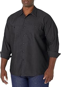 Men's Red Kap® Men's Long Sleeve Industrial Work Shirt Shirt (pack of 1)