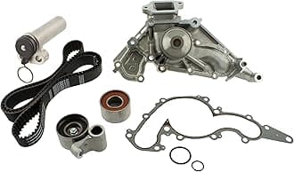 GENUINE TKT-021 Engine Timing Belt Kit with Water Pump - Compatible with Select Lexus GS400, GS430, GX470, LS400, LS430, LX470, SC400, SC430 Toyota 4Runner, Land Cruiser, Sequoia, Tundra