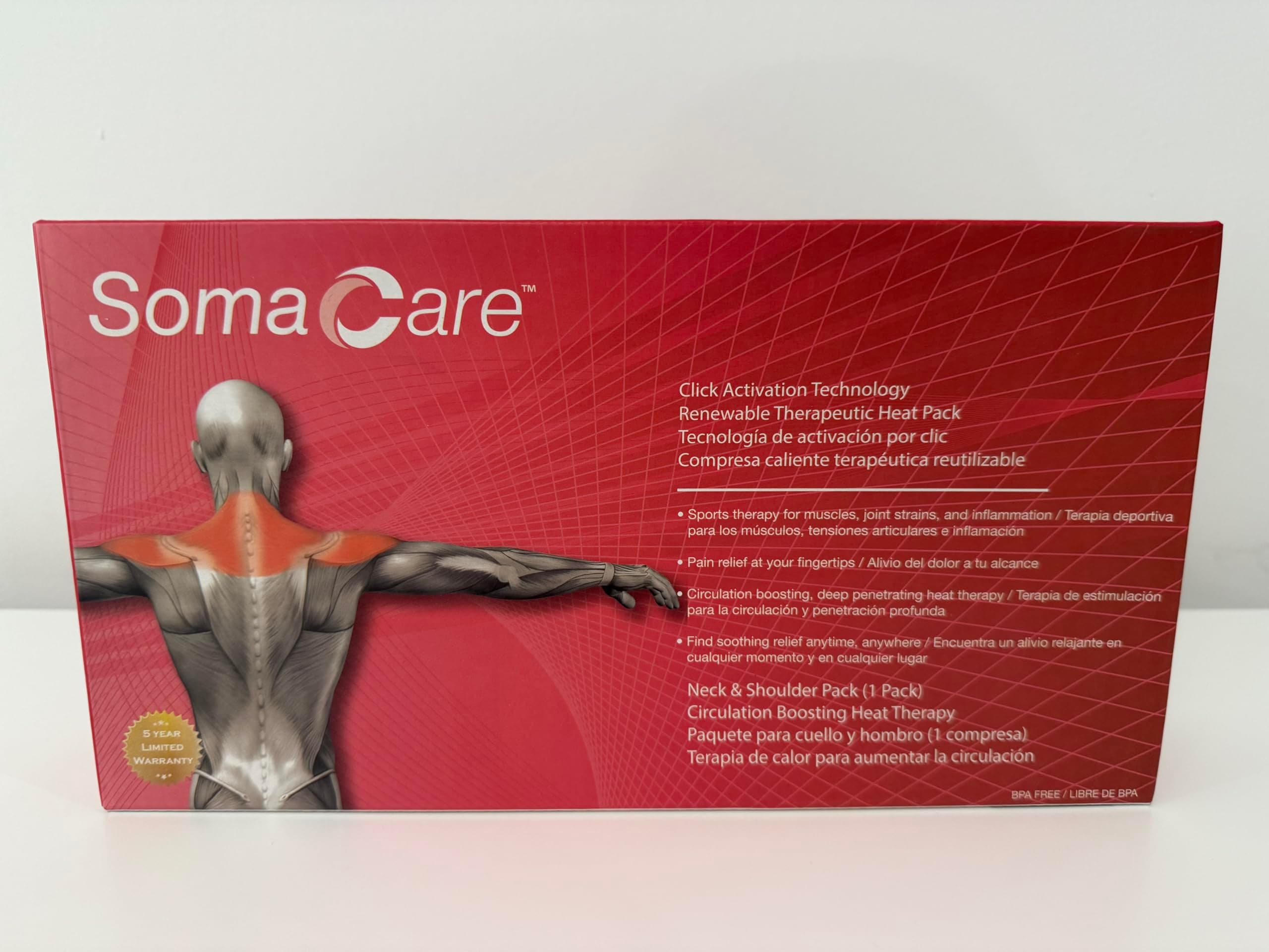 Neck and Shoulder Pack - Hot