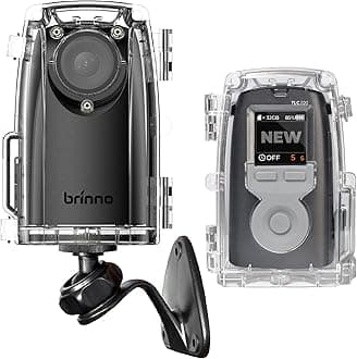 Brinno Time Lapse BCC300-M Bundle, 2023 Outdoor Construction Timelapse Camera, Jobsite HDR FHD1080P With Wall Mount, Extended Battery Life, LCD Screen, Waterproof