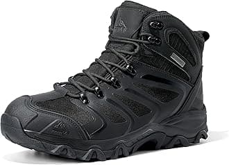 Men's Ankle High Waterproof Hiking Boots Outdoor Lightweight Shoes Trekking Trails Armadillo