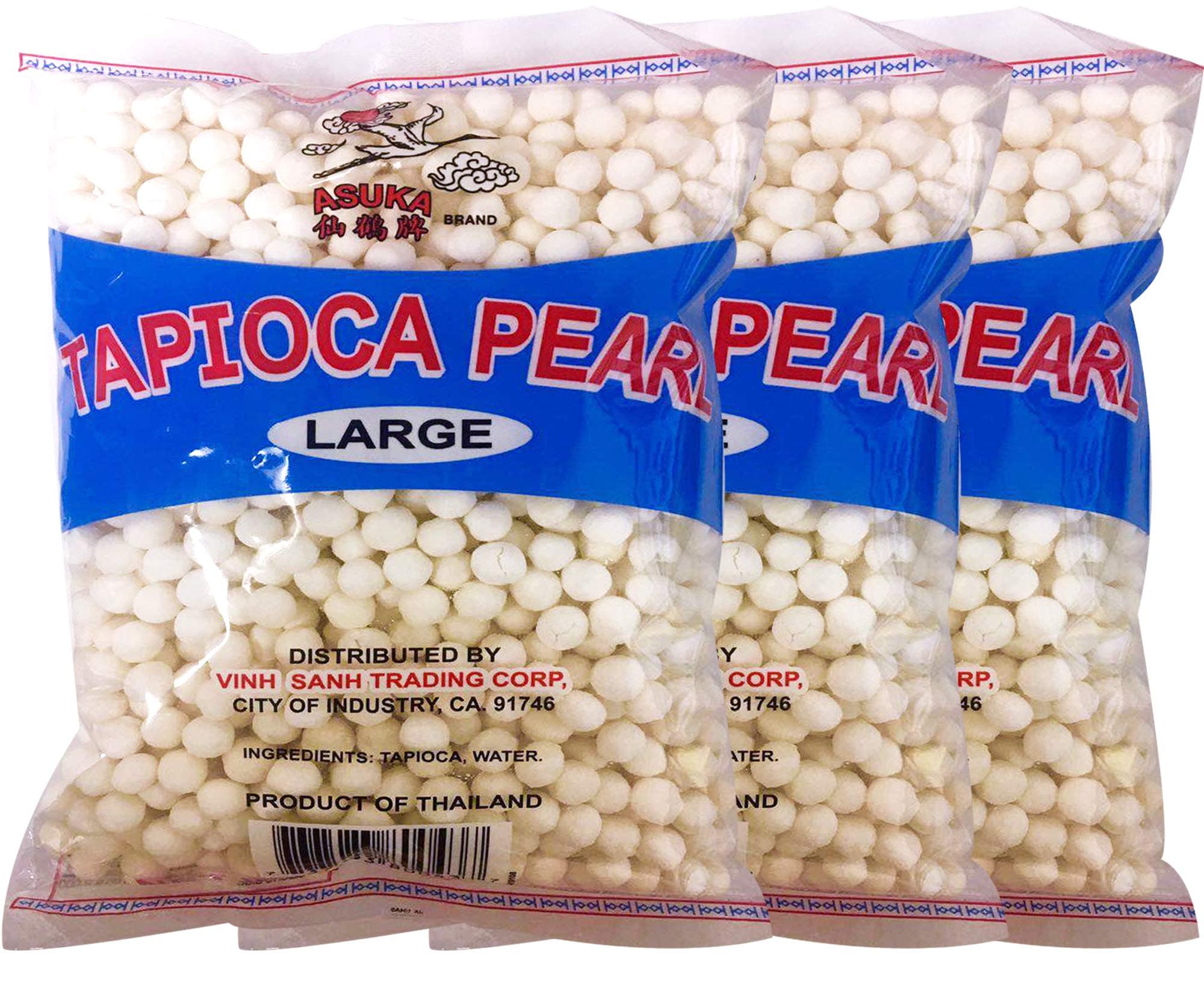 Tapioca Pearl White (Bot Bang) Large - 14oz (3 Packs)