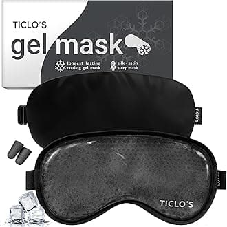 TICLO'S Cooling Gel mask (Black)