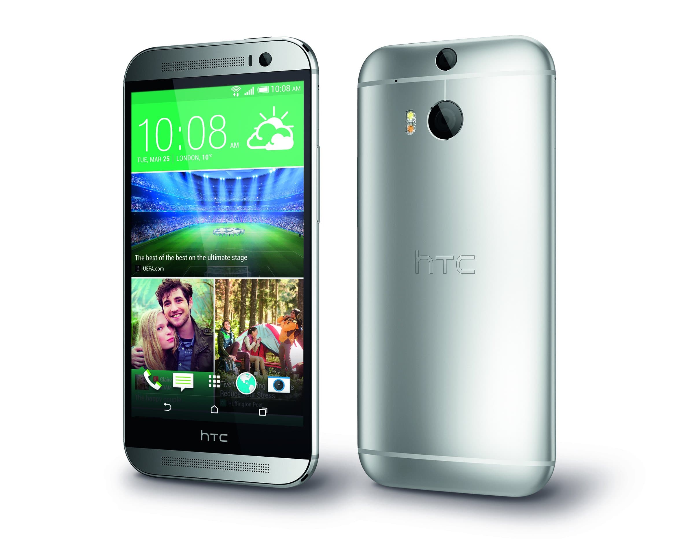 HTC One 2014 (M8) 4G Unlocked Smartphone 5 inch 16GB Android 4.4 KitKat Steel Grey