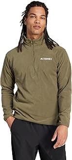 adidas Men's Terrex Multi Essentials Half-zip Fleece Hiking Jacket