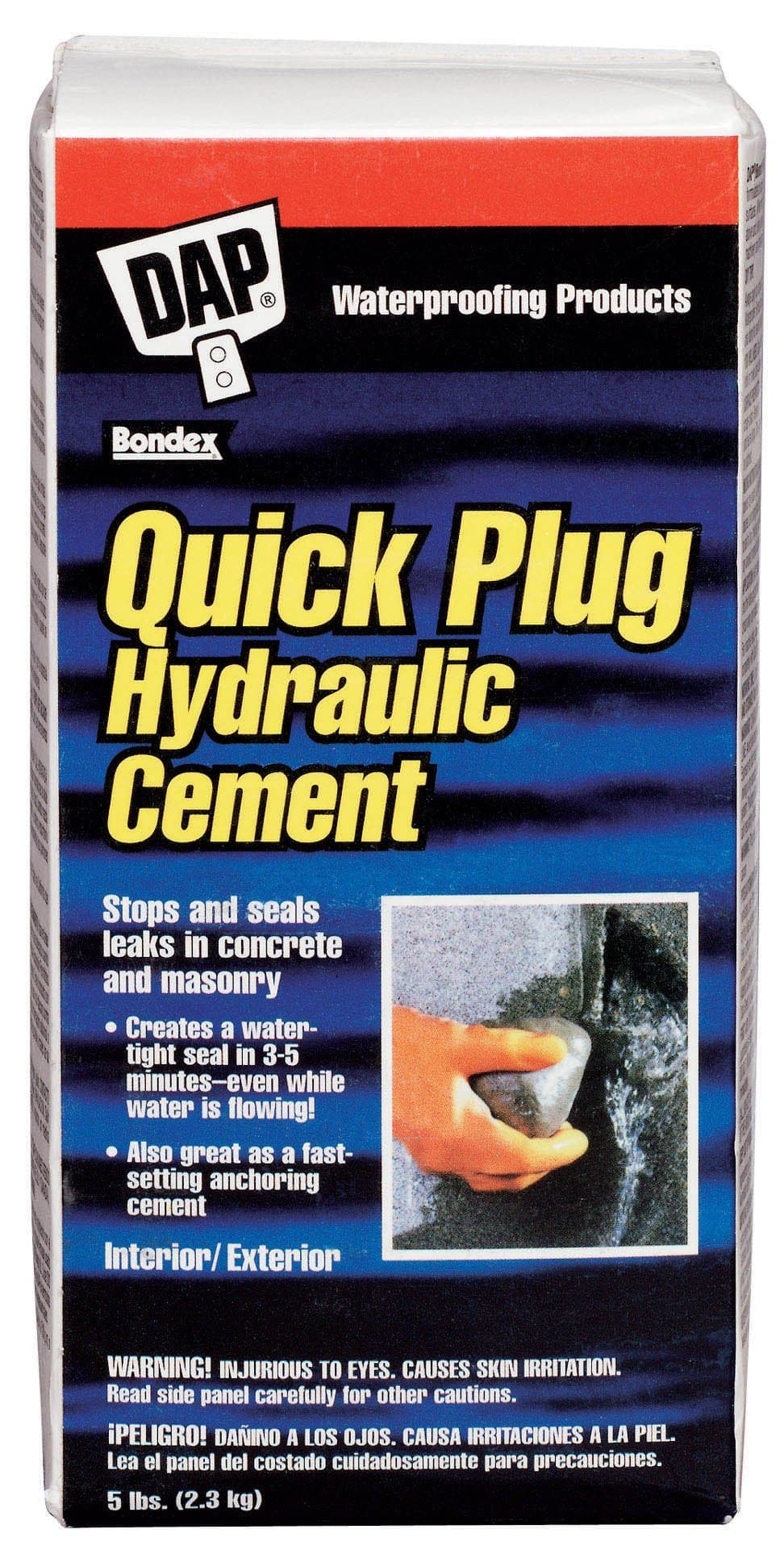 Dap 14086 5 Lb Box Quick Plug Hydraulic Cement