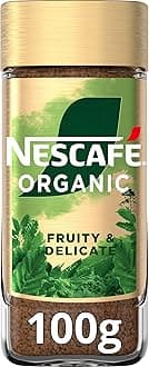 Nescafe Gold Organic Coffee Powder 100g Glass Bottle (Roasted Coffee).