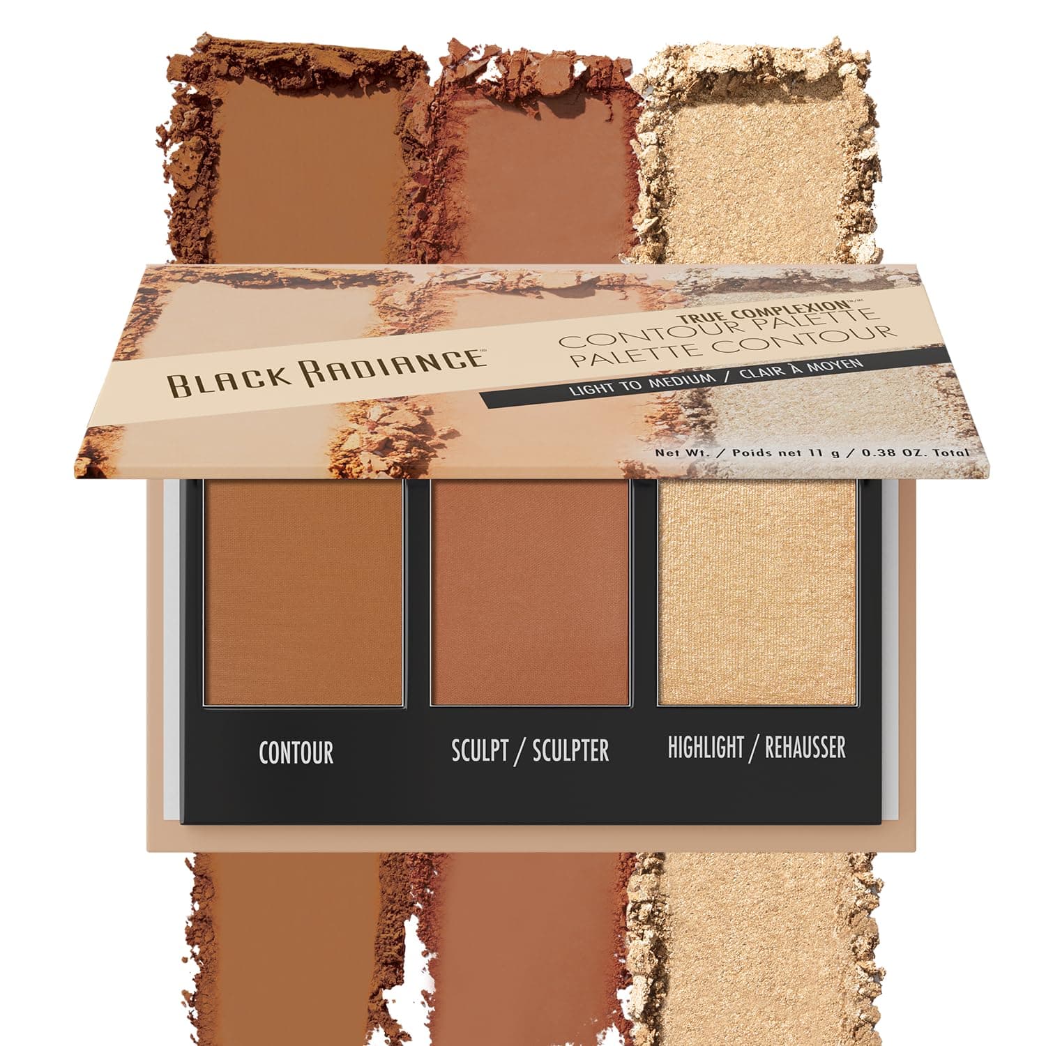 True Complexion Contour Palette, Light to Medium, 0.38 Ounce
