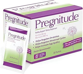 Reproductive Fertility Support - Helps Promote Regular Ovulation - Menstrual Cycles, and Increase Quality of Eggs - 30 Day Supply 60 Packets