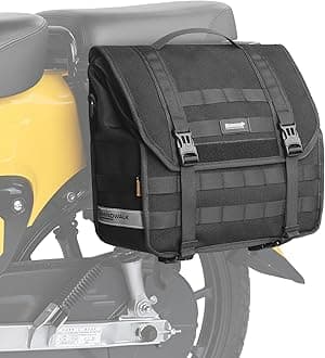 Rhinowalk Motorcycle Saddle Bag Waterproof Saddlebags Quick Release 13/25L Motor Side Pannier Bag Motorcycle Accessory