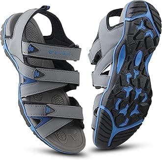 FUELSandals & Floaters for Mens & Boys Comfortable & Lightweight Dailywear, Anti-Skid Flexible & Breathable for Running, Walking Stylish Casual Sandal for Outdoor Footwear For Gents (Charlie)