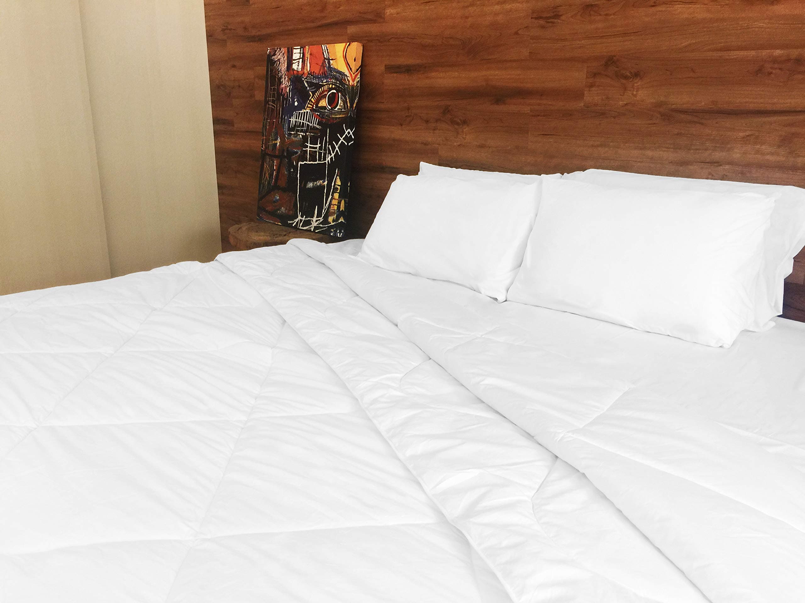 Down Alternative Duvet Comforter 100% Peruvian Alpaca Wool Fill - All-Season Hypoallergenic Thermal Control - All natural sustainable, Twin/Twin X-Large