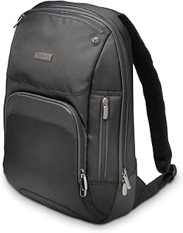 Kensington Ultrabook Backpack - TripleTrek 13.3" inch Laptop Rucksack for Men & Women, backpack with SnugFit Protection System to keep UltraBook, laptop or notebook safe (K62591EU), Black (Nero)