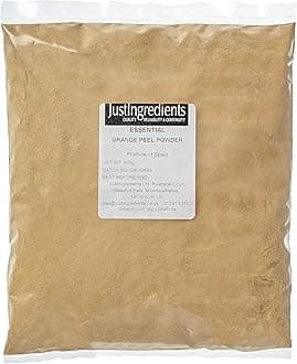 JustIngredients Essentials Orange Peel Powder 500 g (Pack of 3)