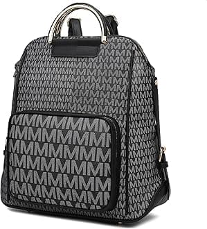 MKF Backpack Purse for Women & Teen Girls – PU Leather Top-Handle Ladies Fashion Travel Pocketbook Bag – Daypack