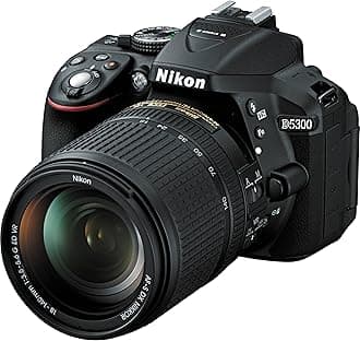 Nikon D5300 24.2 MP CMOS Digital SLR Camera with 18-140mm f/3.5-5.6G ED VR Auto Focus-S DX NIKKOR Zoom Lens (Black)