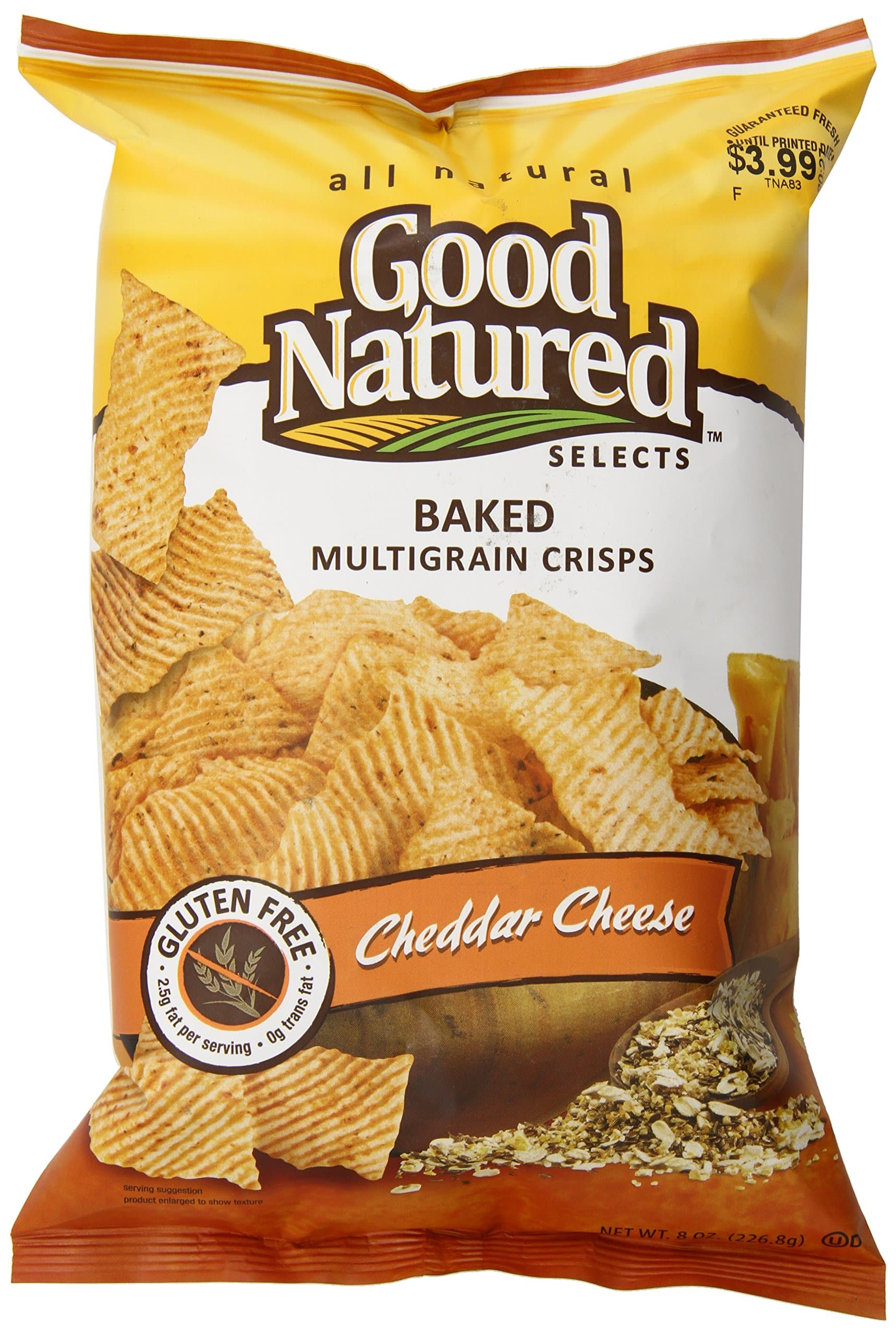 Good Natured Selects Multigrain Baked Crisps, 7.5oz.