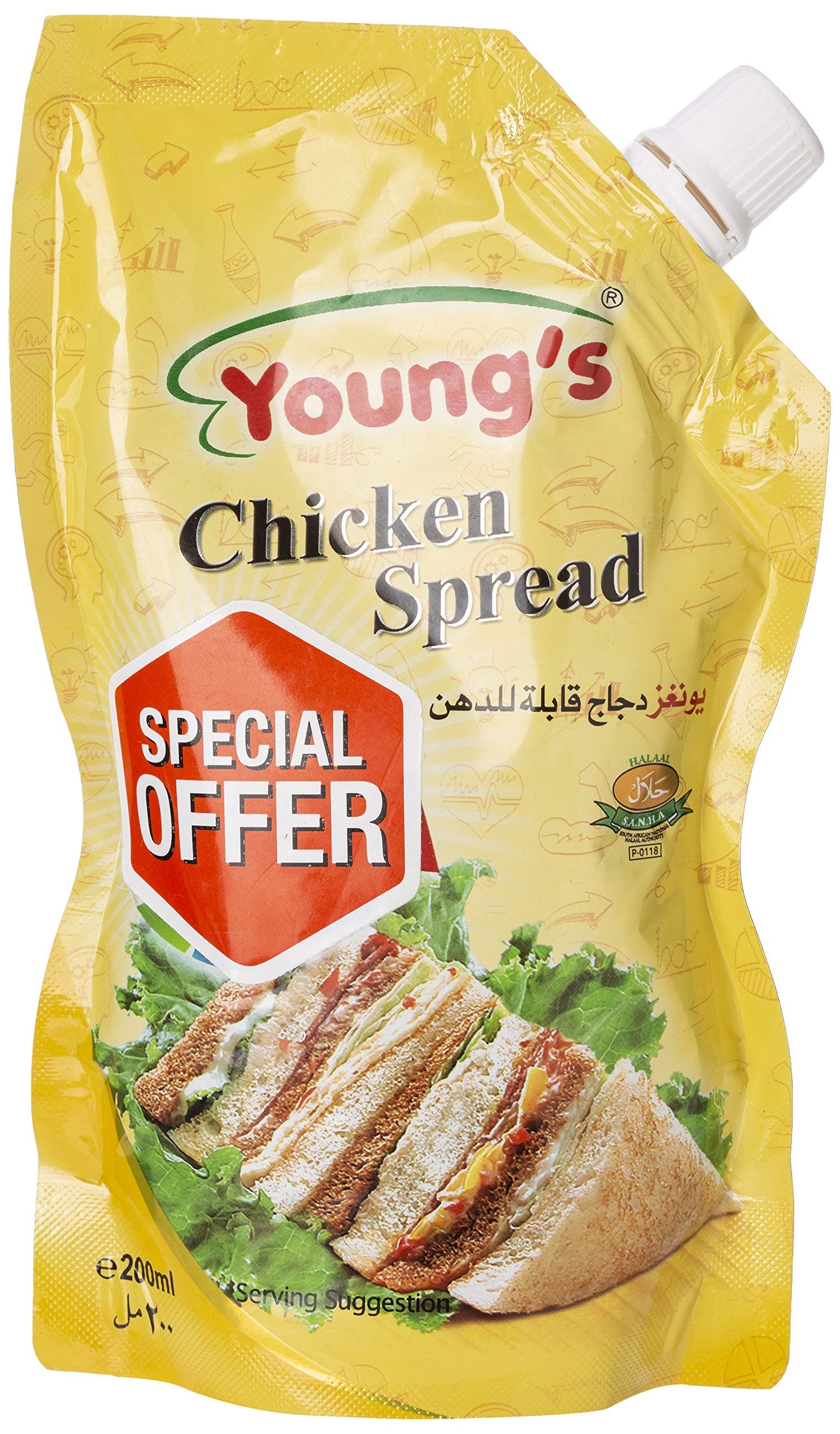Young's Chicken Spread, 200 ML