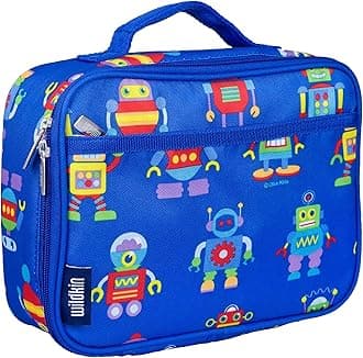 Wildkin Kids Insulated Lunch Box For Boys And Girls, Perfect Size For Packing Hot Or Cold Snacks For School And Travel, Patterns Coordinate With Our Backpacks And Duffel Bags