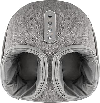 Medcursor Foot Massager Machine with Heat, Deep Kneading Massager, Delivers Relief for Tired Muscles and Plantar, Multi-Level Settings & Adjustable Intensity for Home or Office Use.