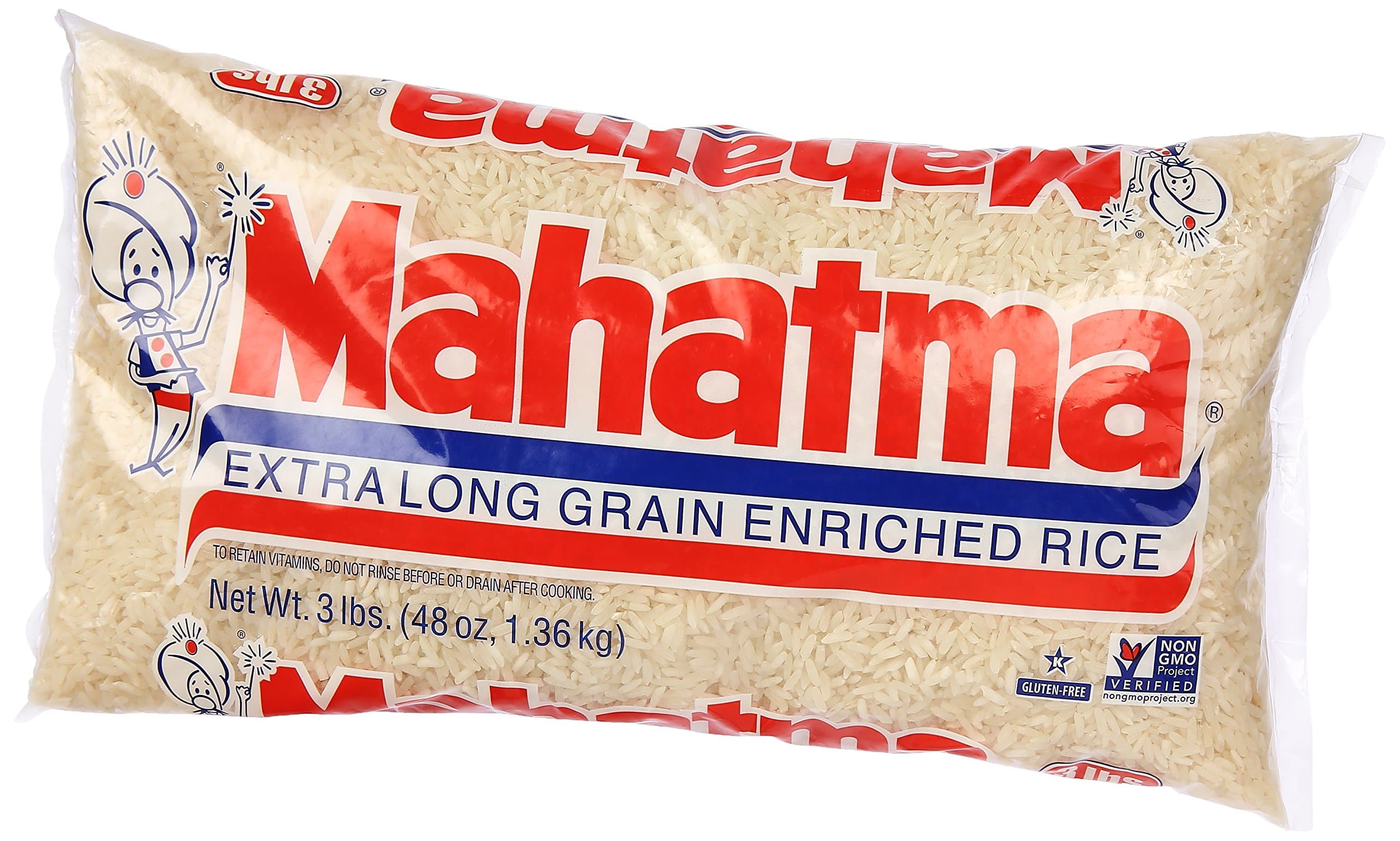 Mahatma Extra Long Grain Enriched Rice 3lbs