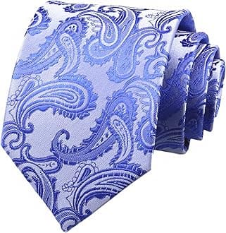 Men Novelty Paisley Ties Cravat Jacquard Luxury Designer Wedding Formal Neckties