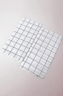 Ragini Mens Cotton Printed White Lungi for stylish and comfortable wear (2mtrs 100 Percent Cotton Pack of 2), free size