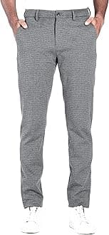 Luxury PV Stretchable Casual Pants for Men | Stylish Slim Fit Men's Wear Trousers for Office or Party | Mens Fashion Dress Trouser with Expandable Waist & 4 Way Stretch