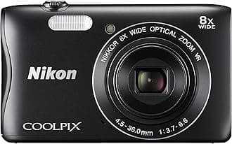 Nikon デジタルカメラ COOLPIX S3700 ブラック 光学8倍ズーム 2005万画素 S3700BK