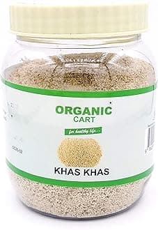 ORGANIC CART Natural Khas Khas/Khus Khus/Posta/Posto Dana/Poppy Seeds (250 Gram) Popular In Pantry