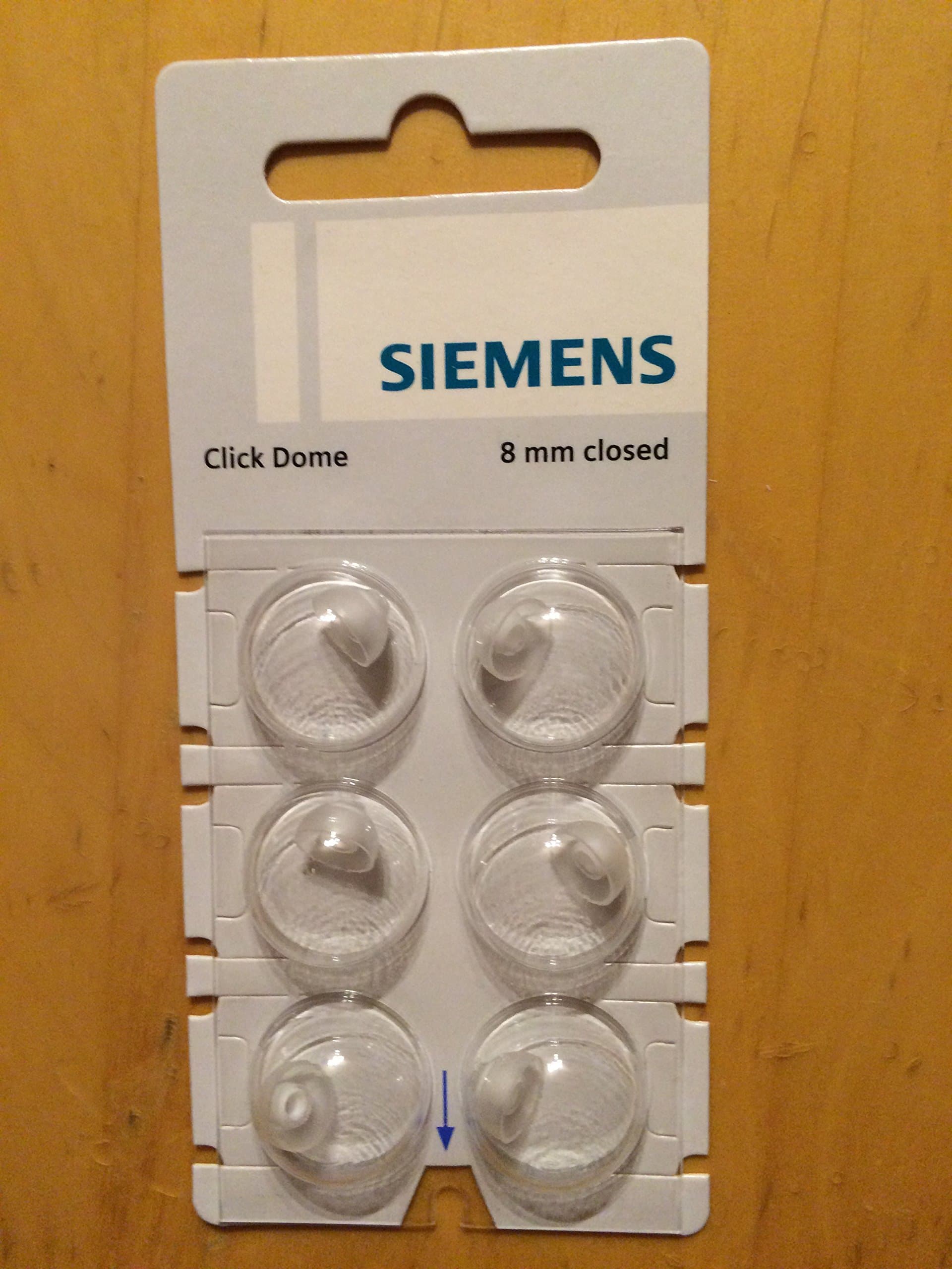 Siemens RIC Click Closed Domes - 8mm